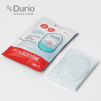 Durio 604B x'traSoothe Air-Activated Herbal Heat Wrap for Back and Hip - 1 piece